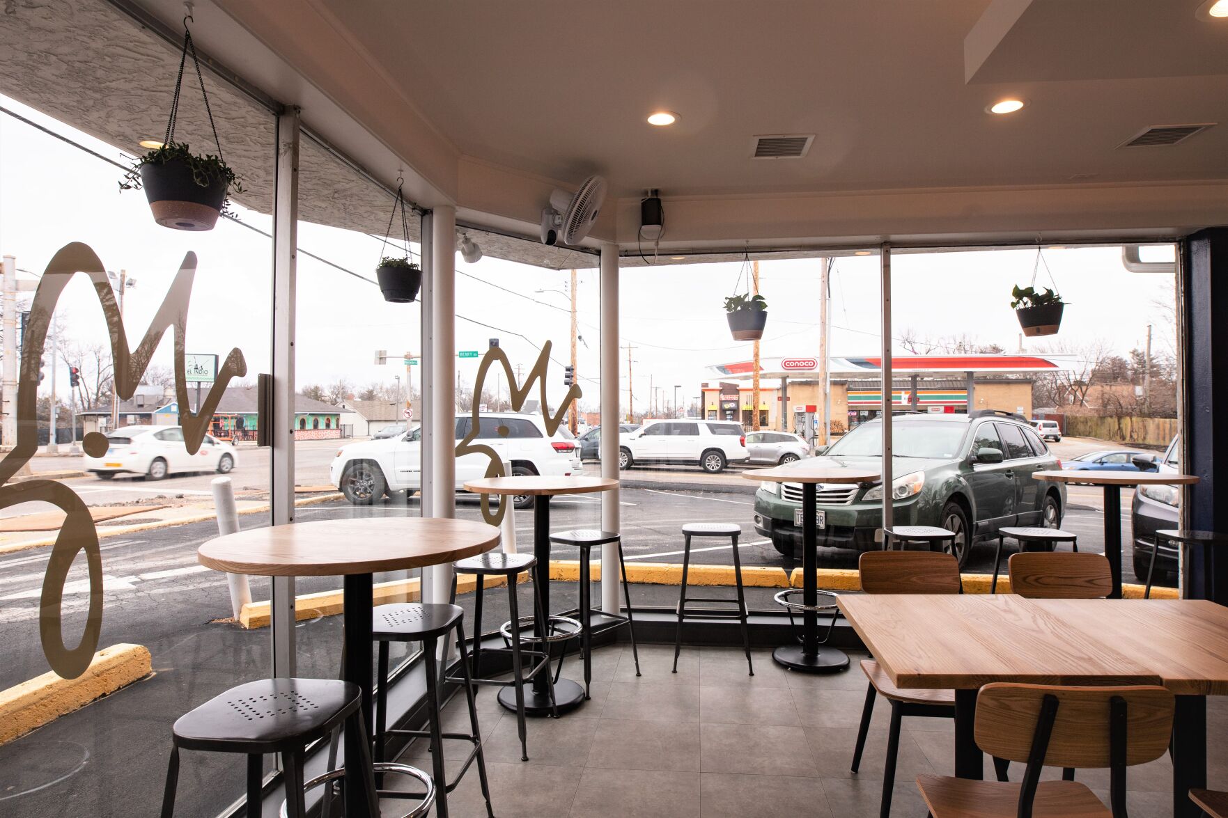 ChickenScratch interior seating